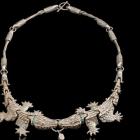 Image of Sterling Silver Alligator Necklace